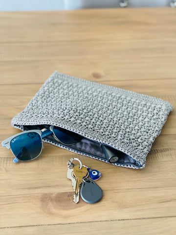 Silver Evening Clutch/Purse