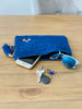 Navy / Midnight Blue Clutch/Purse with Stars