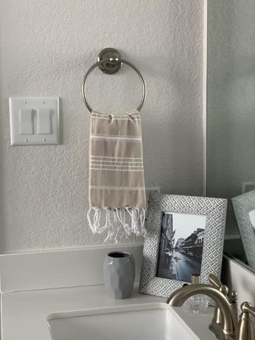 Breeze Beige Hand/Kitchen Towel