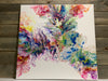 Color Bomb Butterfly Painting